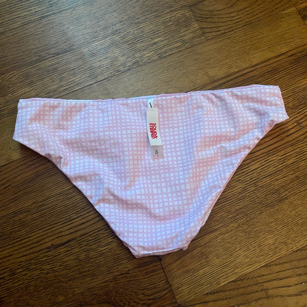 Solid And Tripped Bikini Bottom The Ellereversibl… - image 8